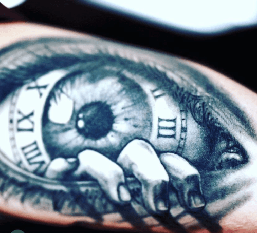 Traditional tattoo work